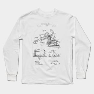 NFL Football Patent Blueprint Design 1959 Long Sleeve T-Shirt